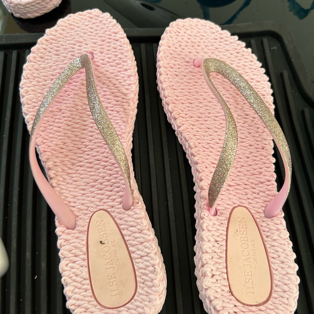 Flip flop sale. Going fast !!! IISE Jacobsen Hornbak flip flops sz 8 9 & 10 - Picture 3 of 8